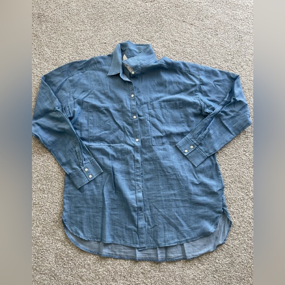 New LOFT chambray - Picture 1 of 8